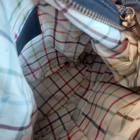 Beautiful Vintage Coach Hobo Bag Handbag Purse Leather - Picture 4 of 6